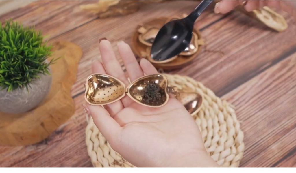 Loose Leaf Tea Infuser (Rose Gold) Perfect for our Regula-ri-tea!